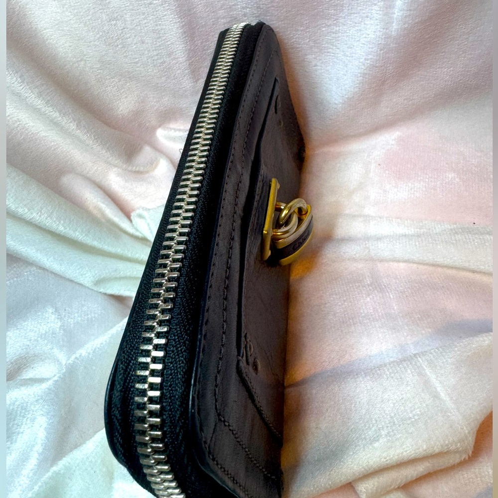 Chloé Paddington Zip Wallet in Black Leather Vintage Collector’s Piece - Picture 5 of 12